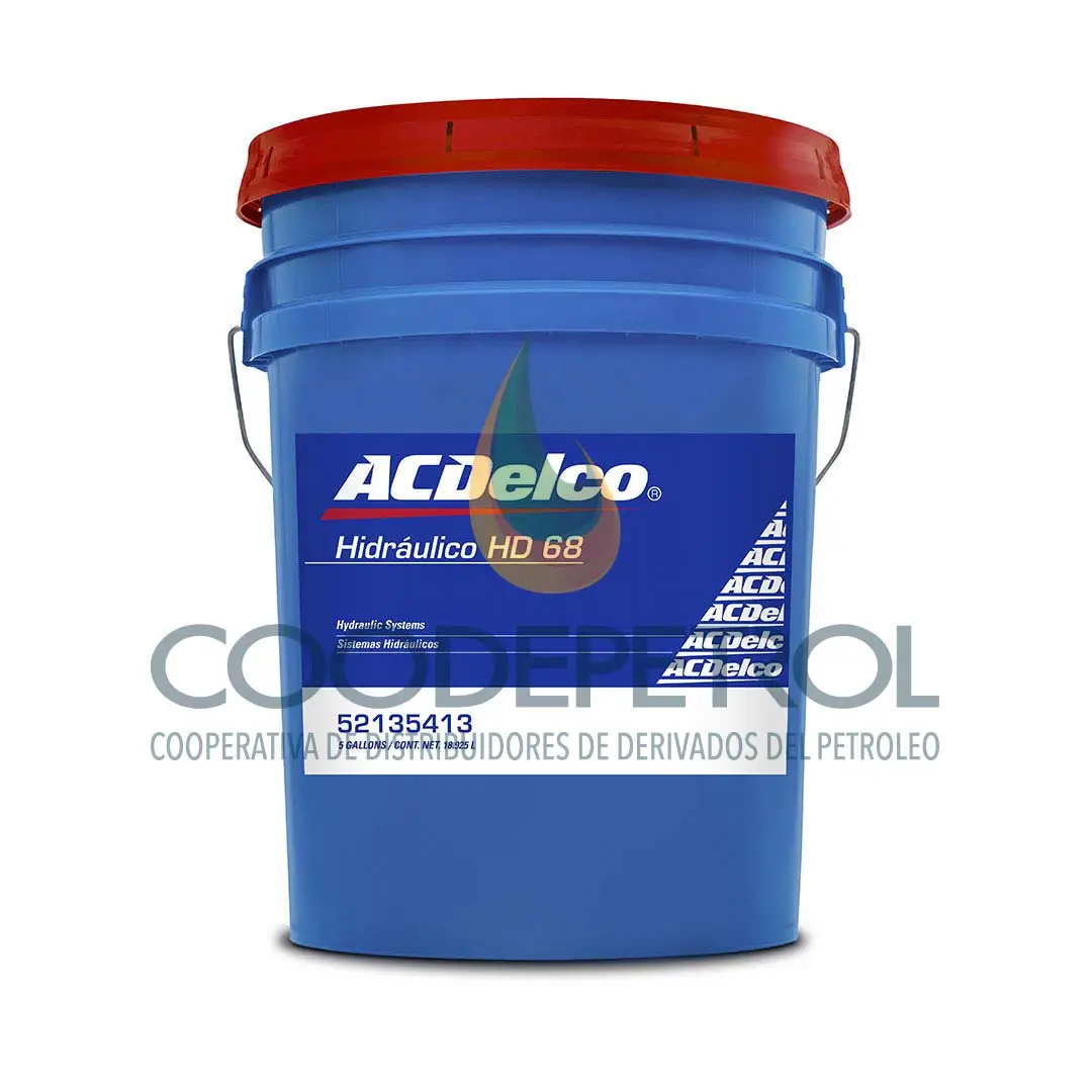 ACDELCO HIDRAULICO HD 68 ISO 68 5 GAL 52135413