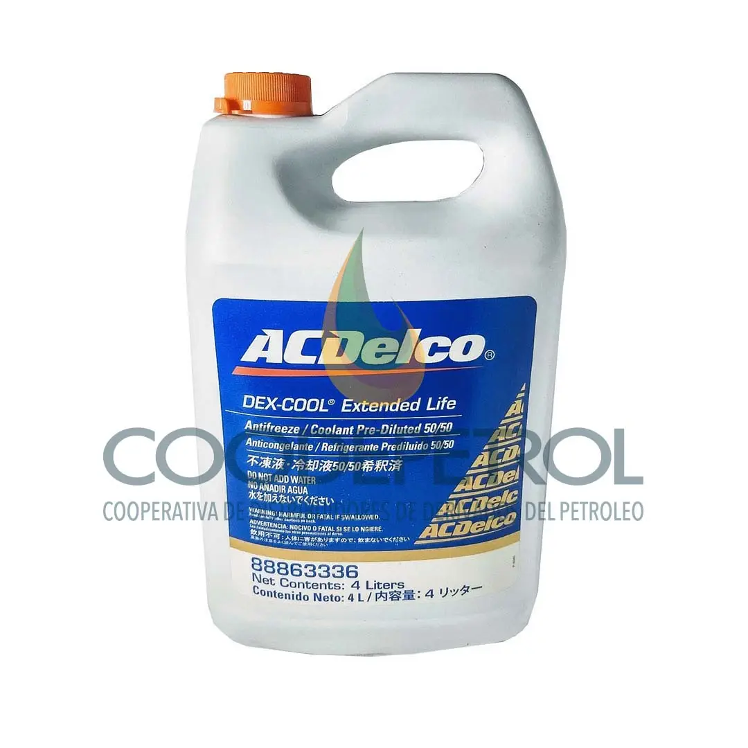 ACD REFRIGERANTE DEX-COOL 50/50 NARANJA CAJA 6 UNID 88863336