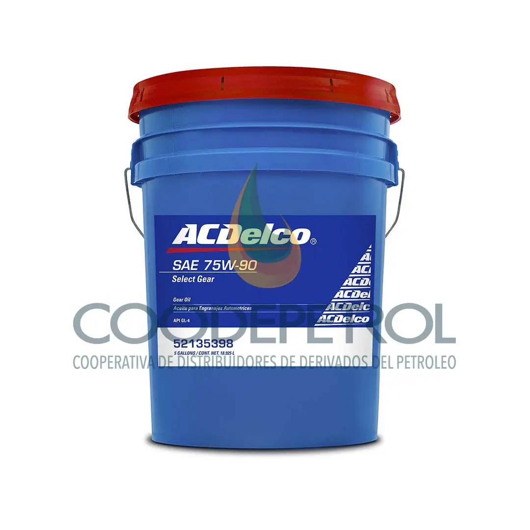 ACDELCO SELECT GEAR 75W90 GL-4 5 GAL 52135398