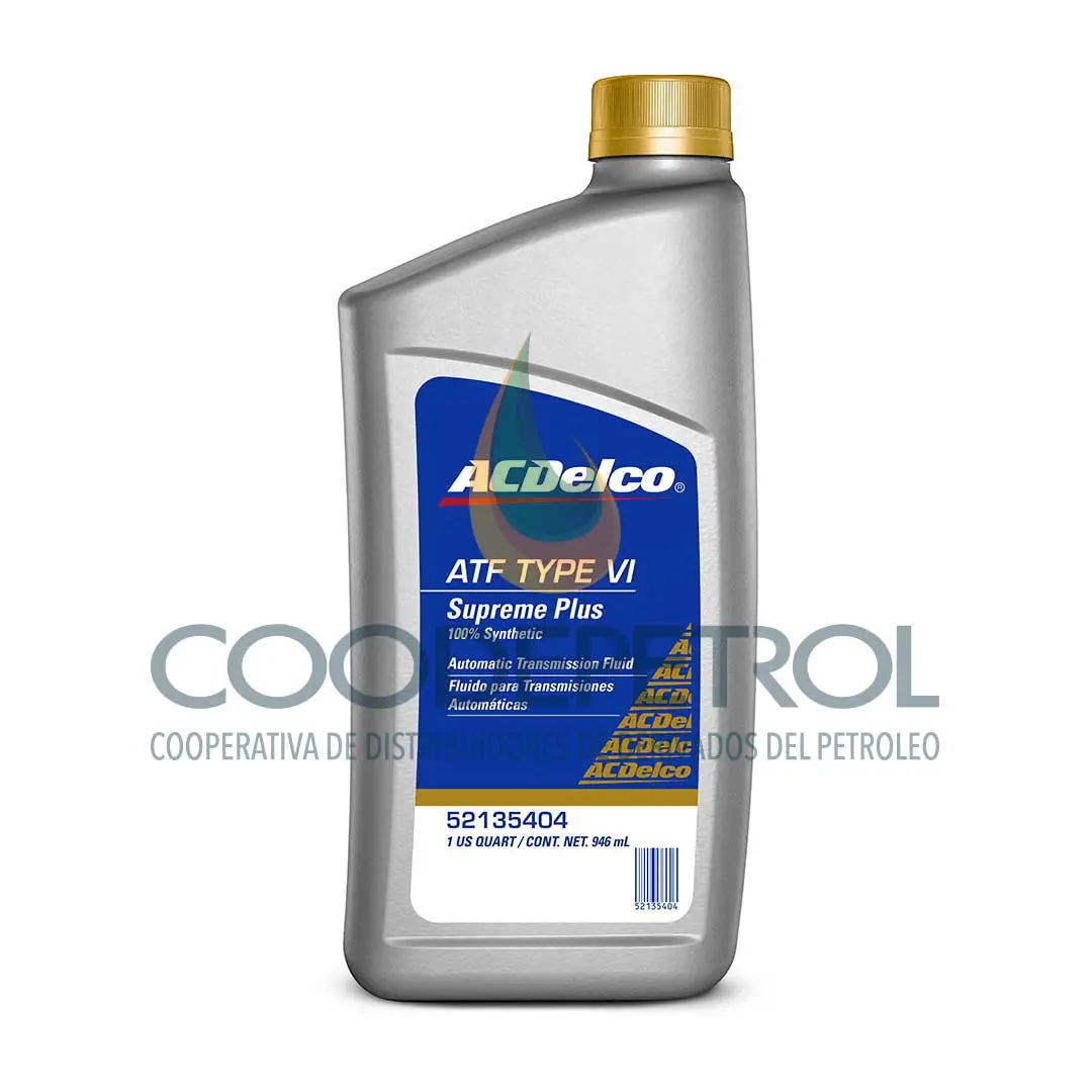 ACDELCO SUPREME PLUS ATF TYPE VI  QT