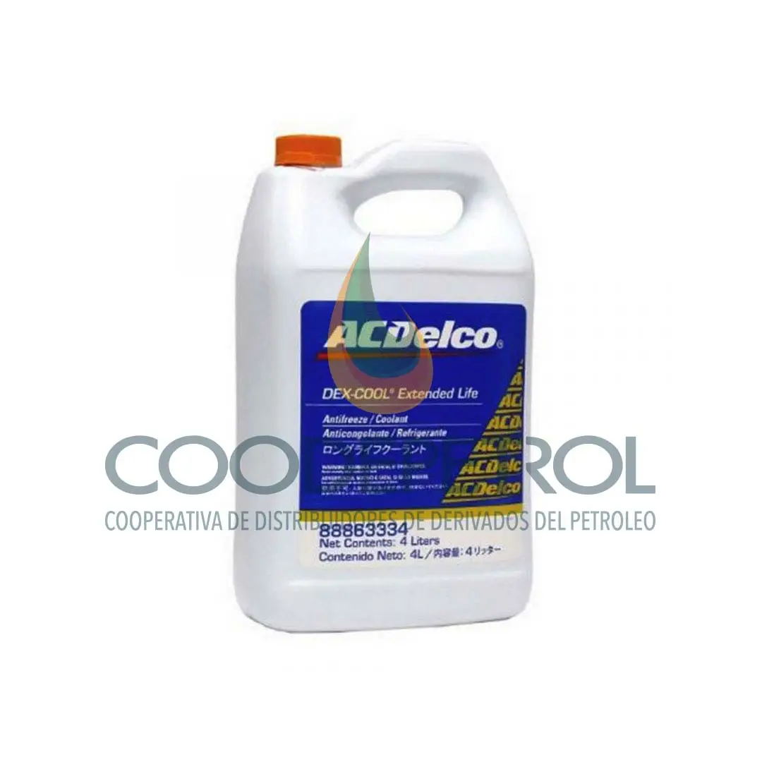 ACD REFRIGERANTE DEX-COOL CONCENTRADO-NARANJA GAL