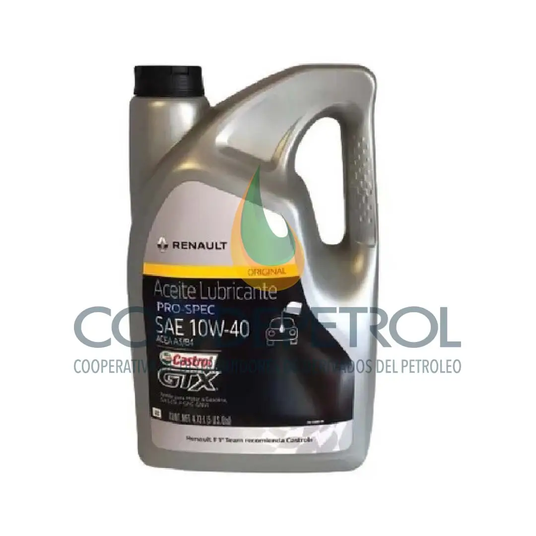 CASTROL RENAULT GTX 20W50 CAJA 3 GAL  11943701