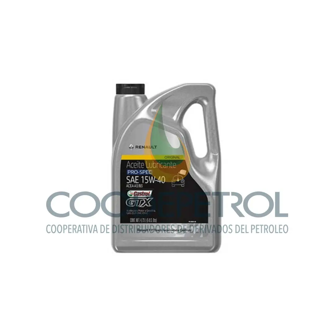 CASTROL RENAULT GTX 15W40 CAJA 3 GL  11943698