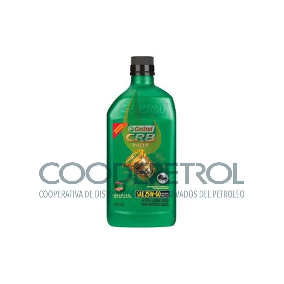 CASTROL GTX HM 25W60 CAJA 6 QT  1001325