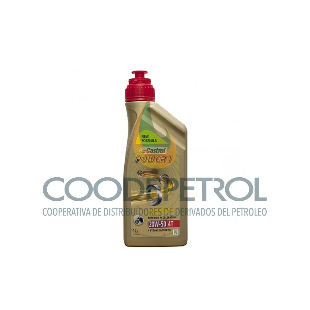 CASTROL POWER 1 4T 20W50 12 QT  54881