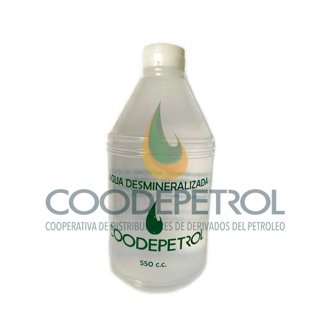 AGUA DESMINERALIZADA COODEPETROL 500 CC CAJA 24 UND  K4100