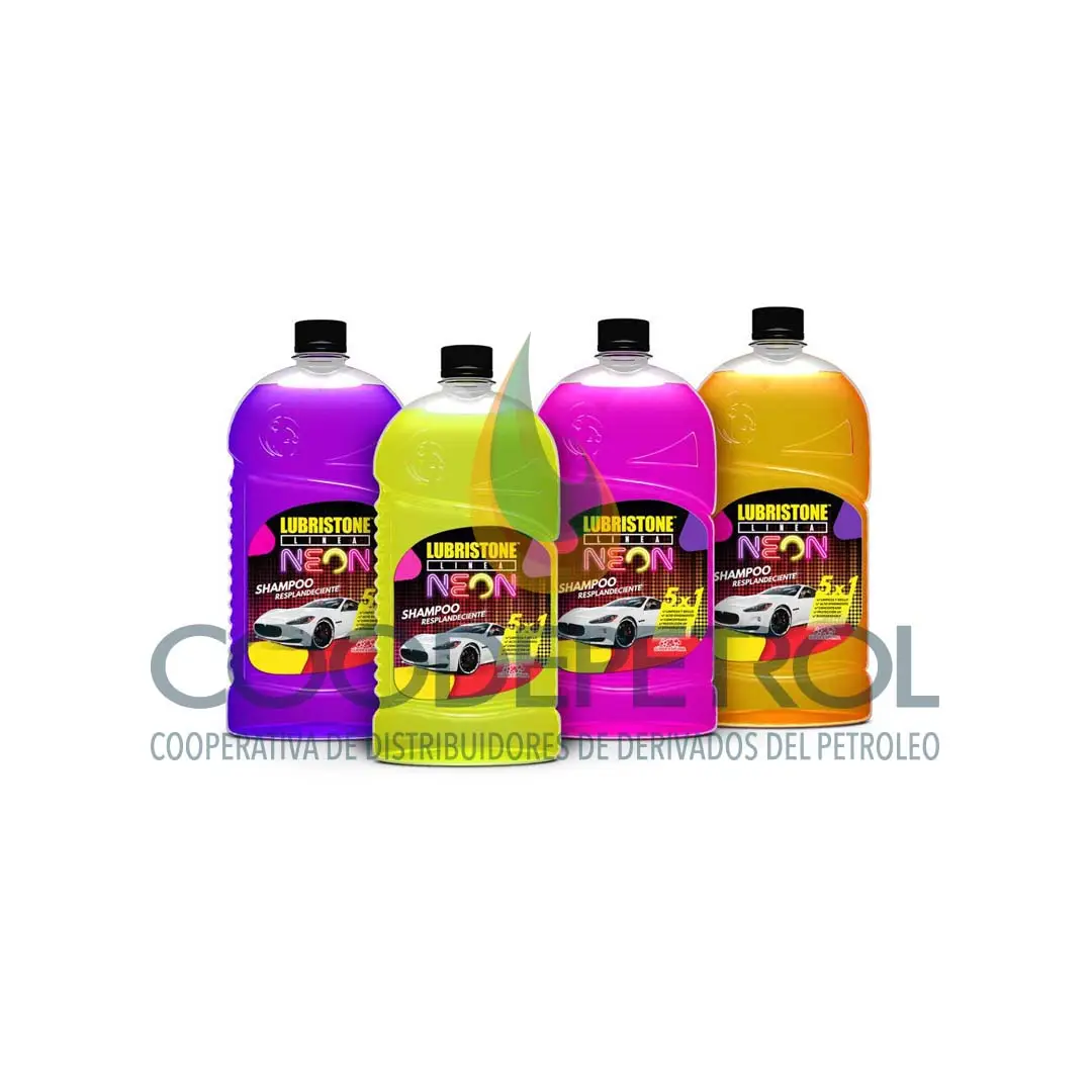 SHAMPOO LUBRISTONE NEON CAJA 12 UNID 500 ML 6026