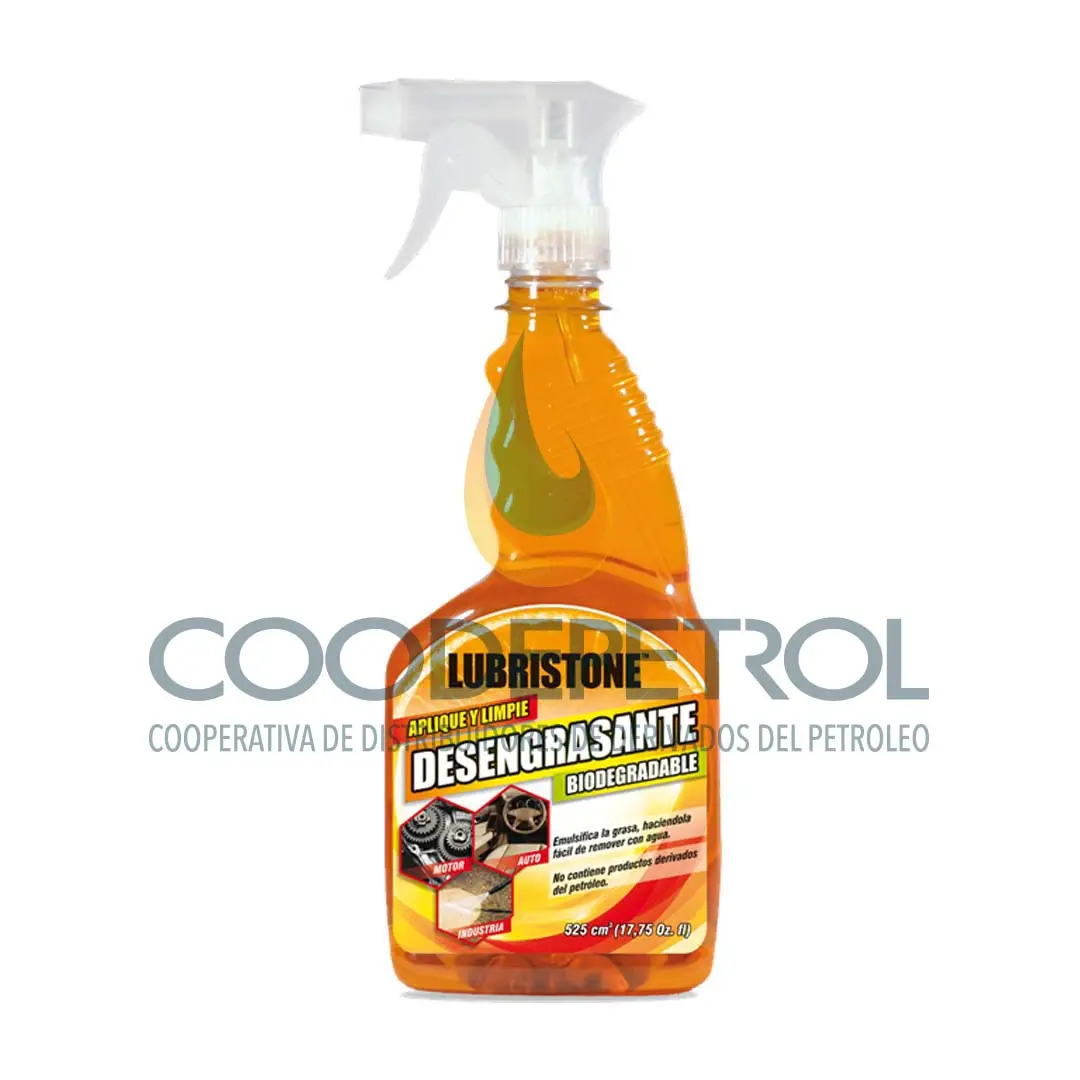 DESENGRASANTE LUBRISTONE BIODEGRADABLE UNID 500 CC  3154