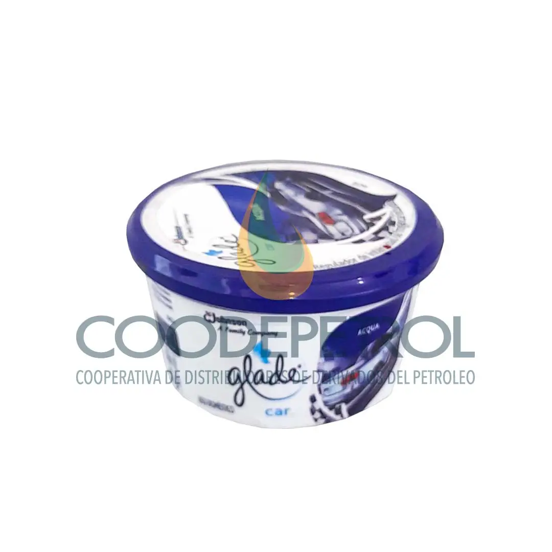 GLADE GEL CAR ACQUA 70 GR  UND  102530