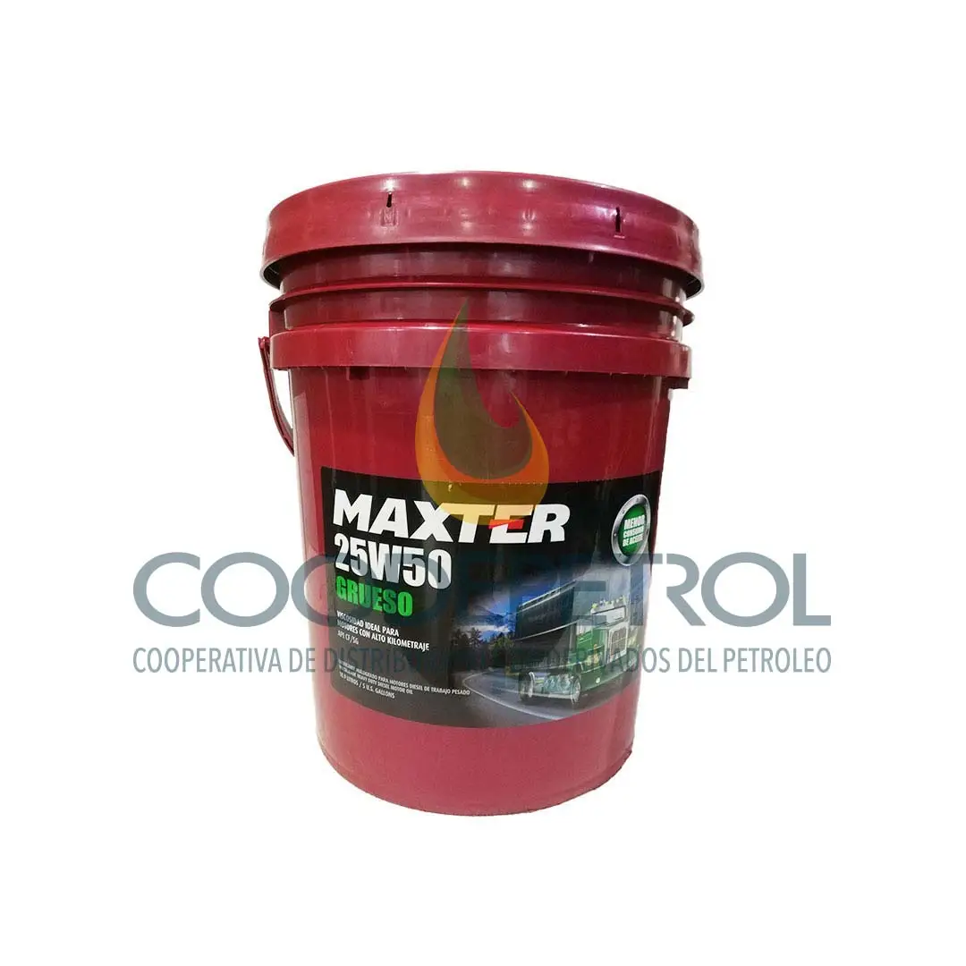 MAXTER 25W50 GRUESO CF 5 GAL  91858