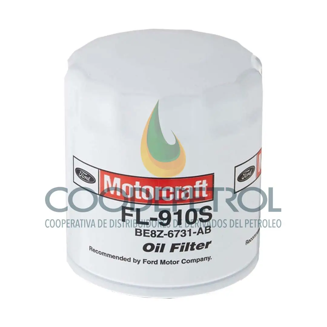 FILTRO FL-910S ACEITE FORD FIESTA 1.0 Y 1.6/ B-7491