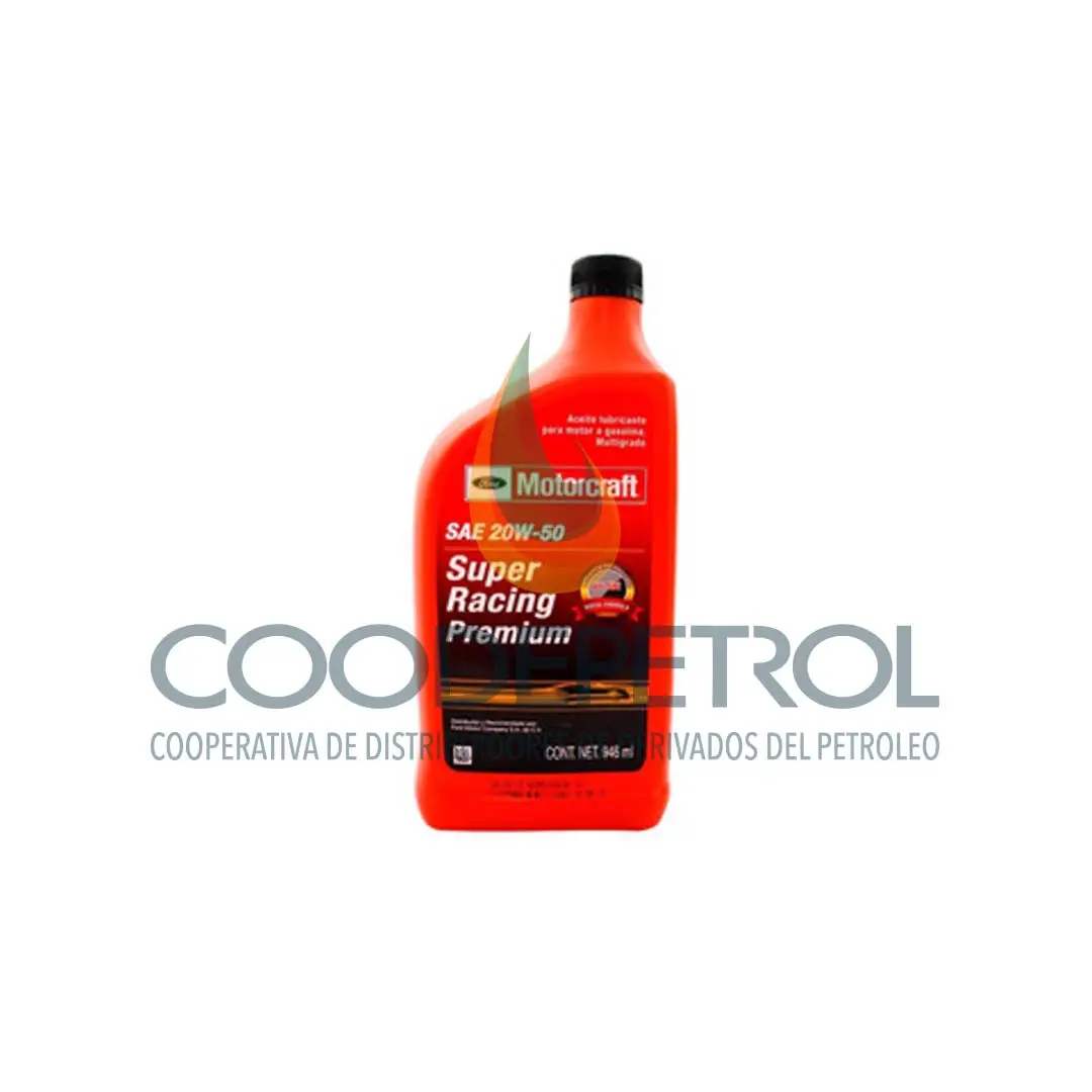 MOTORCRAFT 20W50 SAE GASOLINA QT