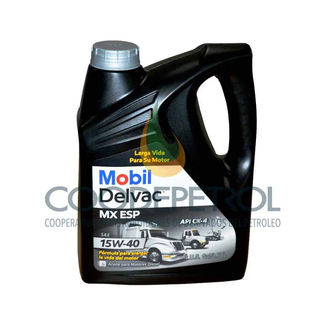 MOBIL DELVAC MX ESP 15W40 CAJA 4 GAL 122513/ 600089