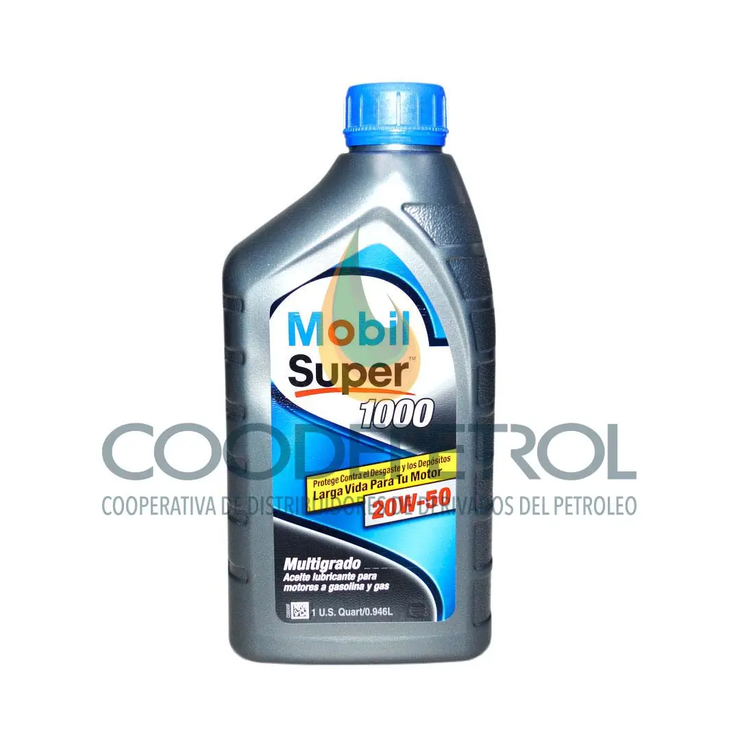 MOBIL SUPER 1000 20W50 QT