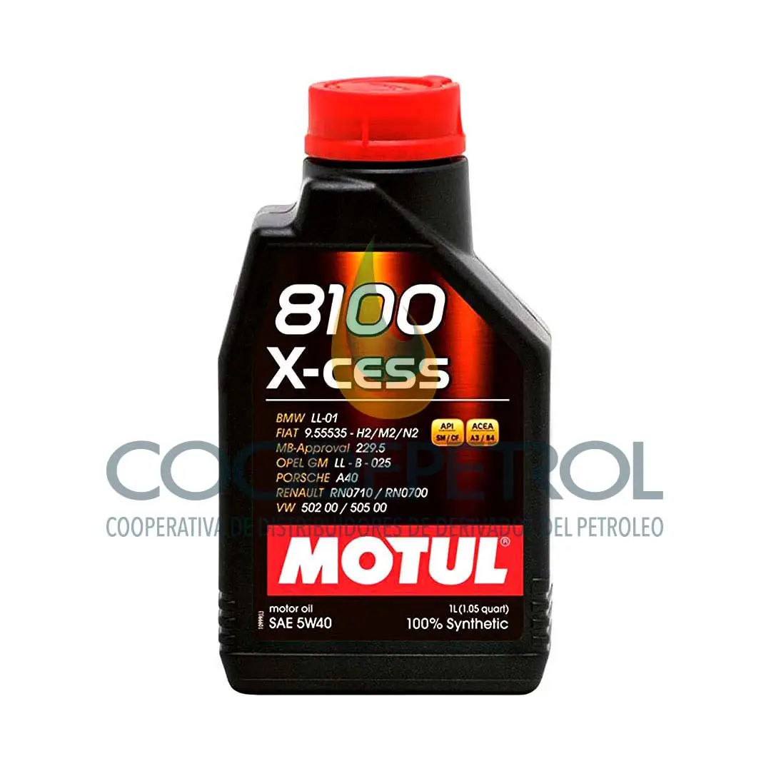 MOTUL 8100 X-CESS 5W40  LT