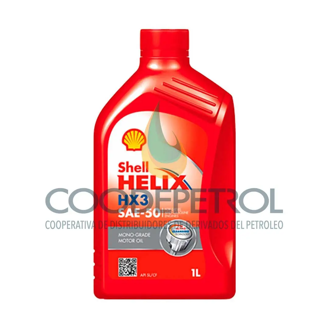 SHELL HELIX HX3 50  SL/CF CAJA 6 QT  9198