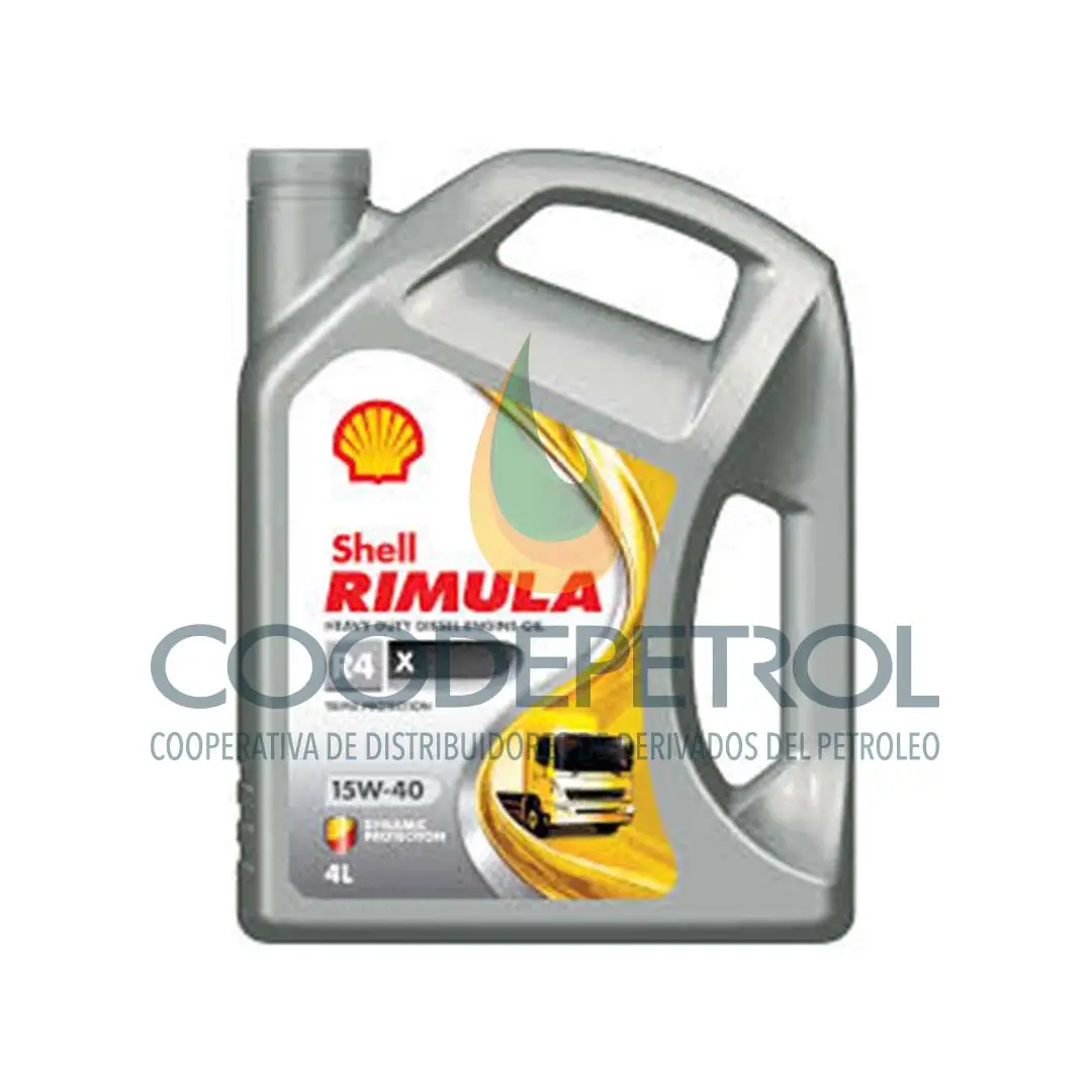 SHELL RIMULA R4X 15W40 CI-4 GAL