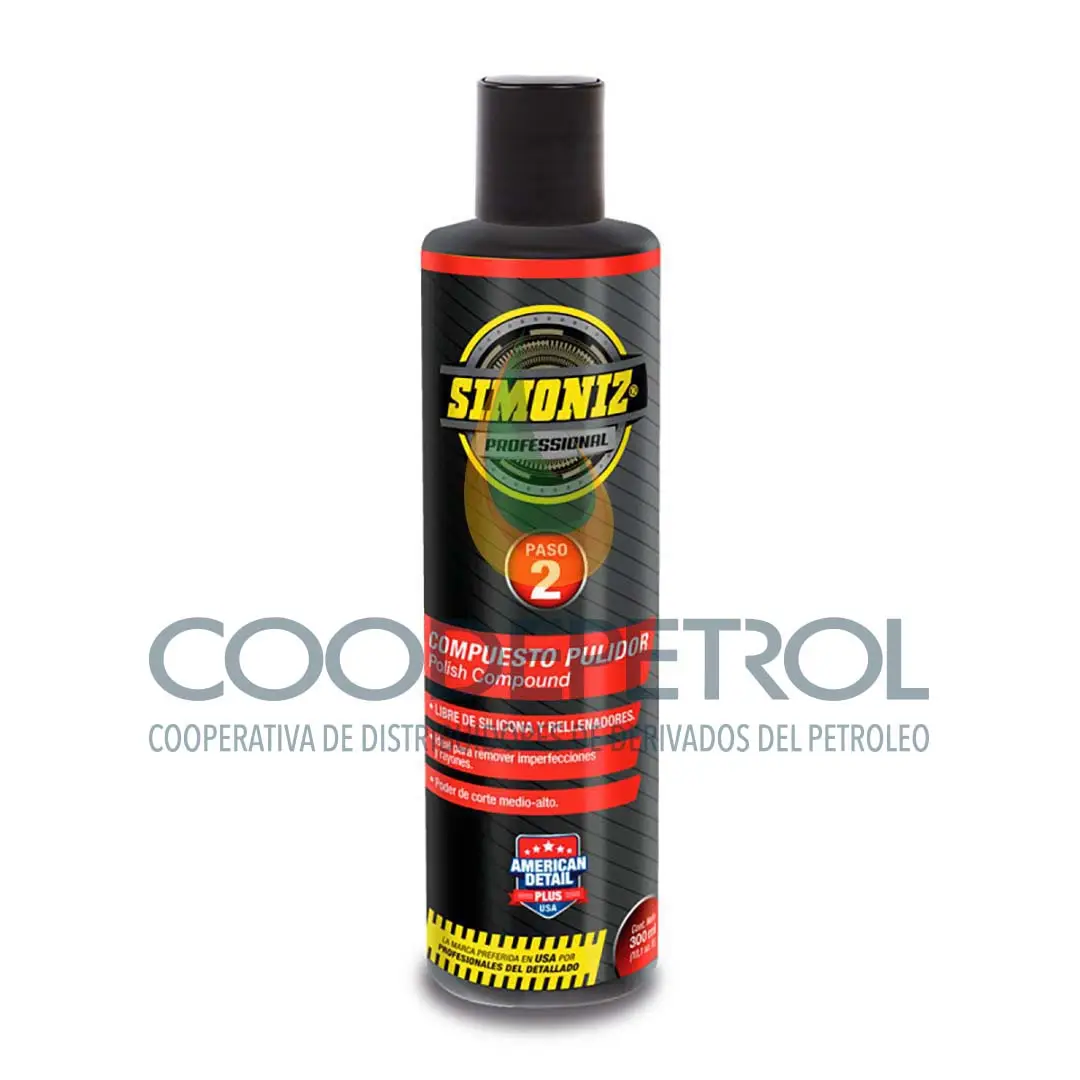 SIM. PROFESS. COMPTO PULIDOR PASO 2 300 ML UNID   201389