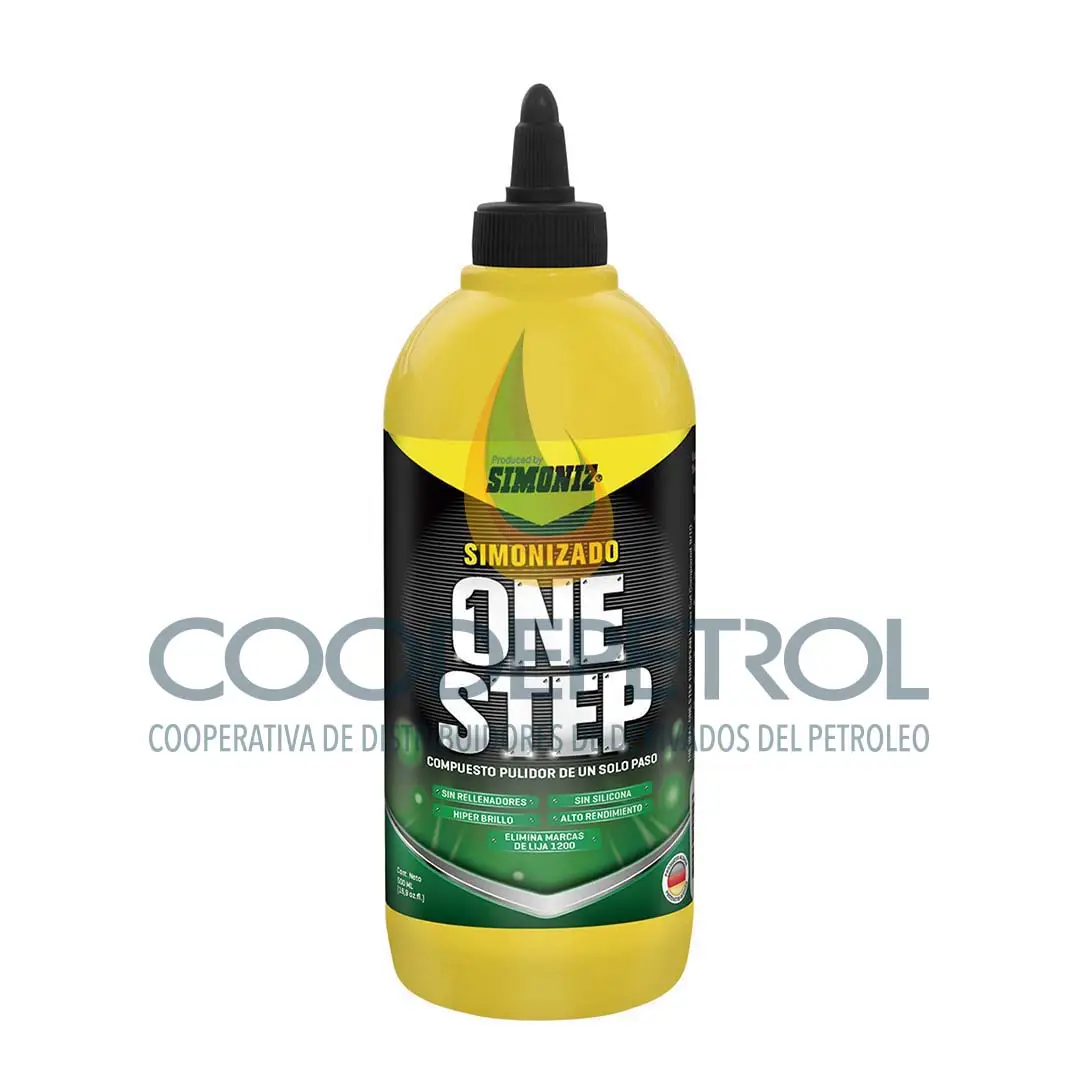 PULIDOR ONE STEP SIMONIZ PINTURA 500 ML UNID 205919