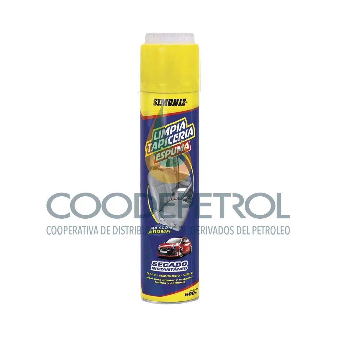 LIMPIATAPICERIA ESPUMA AEROSOL 600 ML UNID  103386/4060