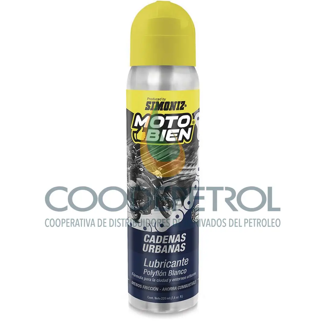 MOTO BIEN LUBRICANTE CADENAS URBAN 220 ML UNID  200915