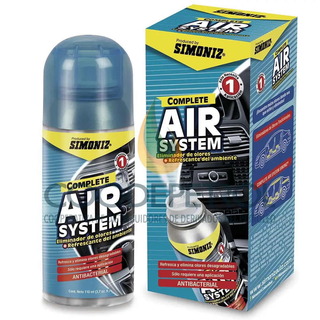 ELIMINADOR DE  OLORES AIR SYSTEM UNID  200251