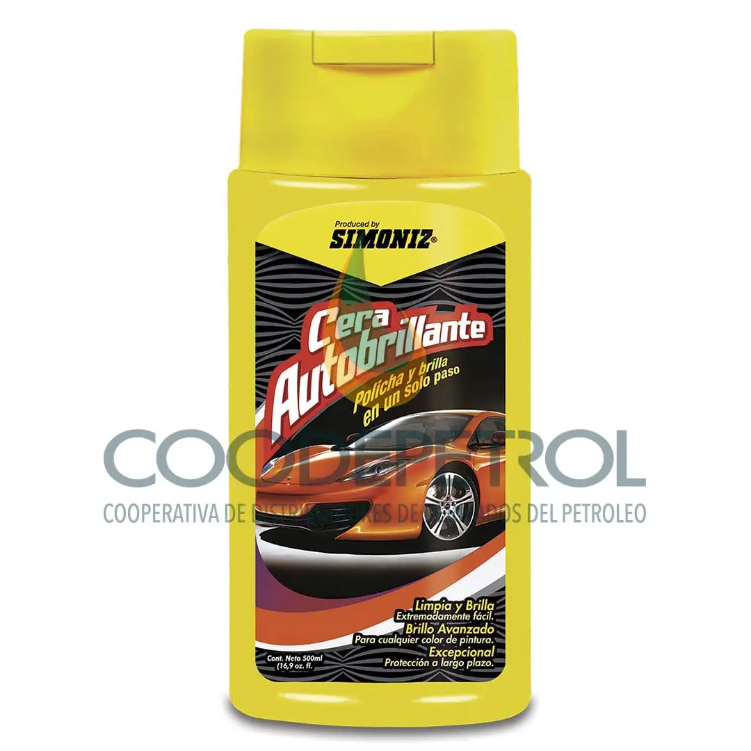 CERA AUTOBRILLANTE LIQUIDA 500 ML UNID  103324/4046