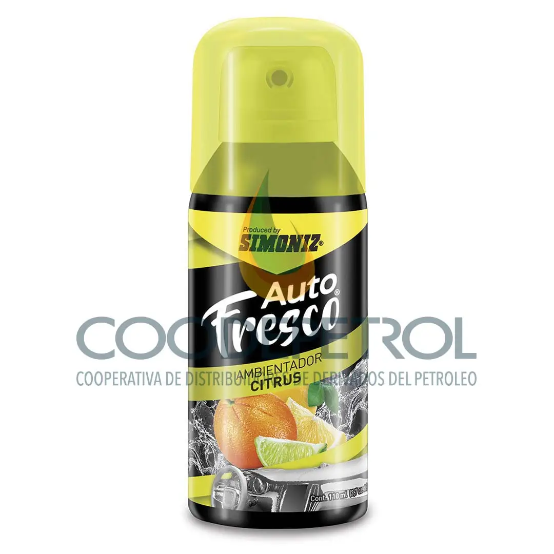 AMB SHICK FRESH CAR 110 ML CITRUS POP UNID  108038/4199CT