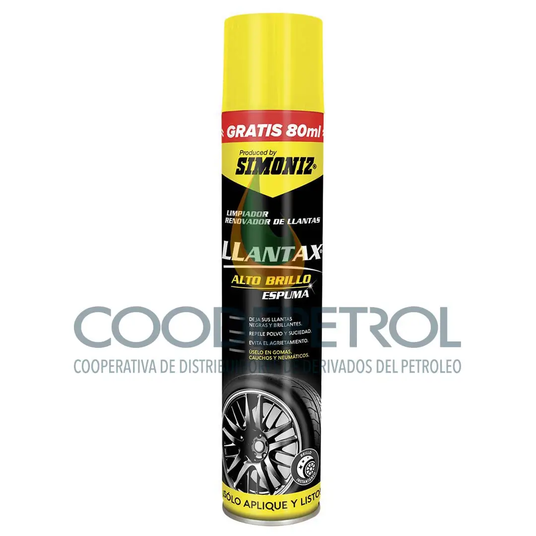 RENOVADOR LLANTAS AEROSOL 400 ML UNID  108039/4077