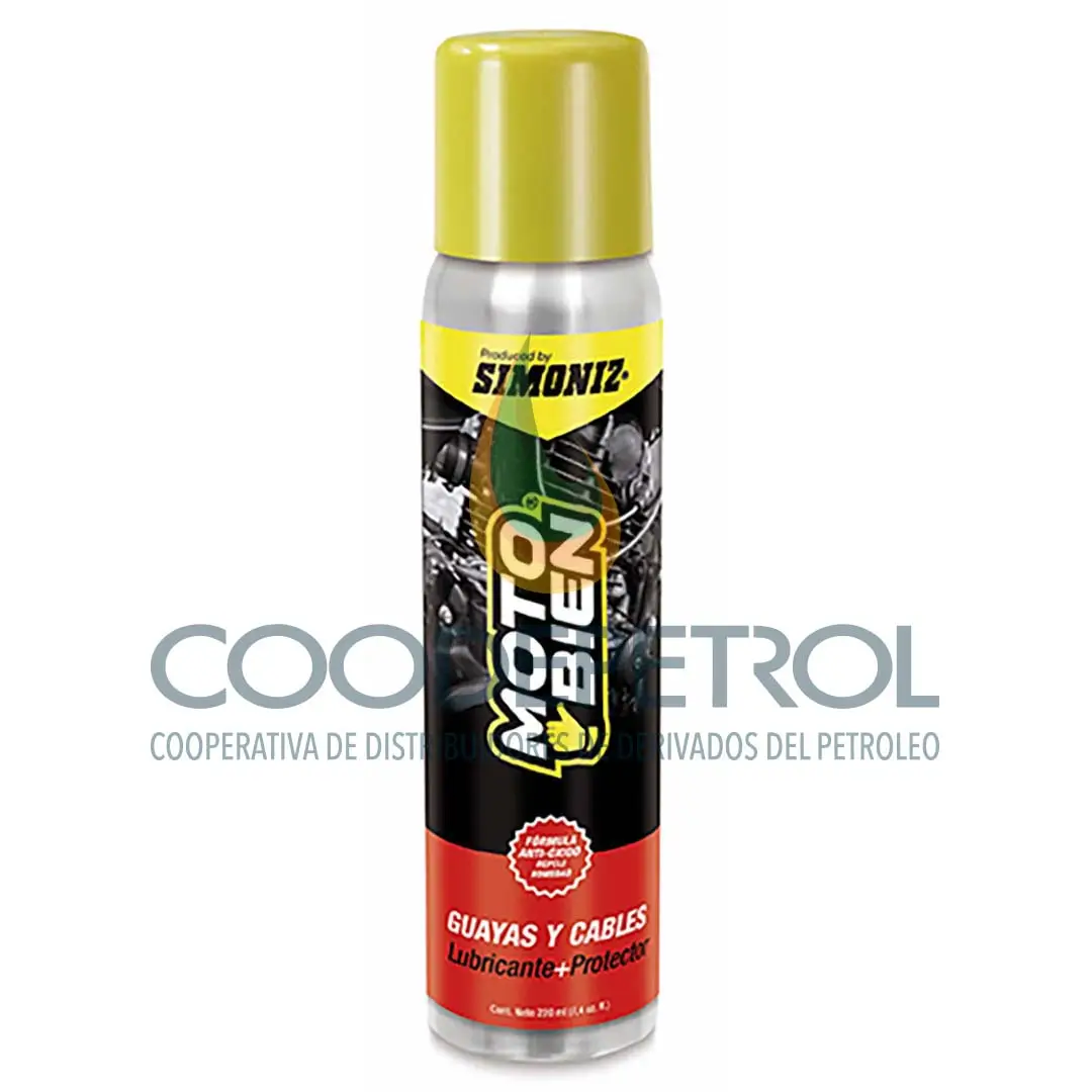 MOTO BIEN LUBRI PROTEC GUAYAS CABLES 220 ML UNID  200906