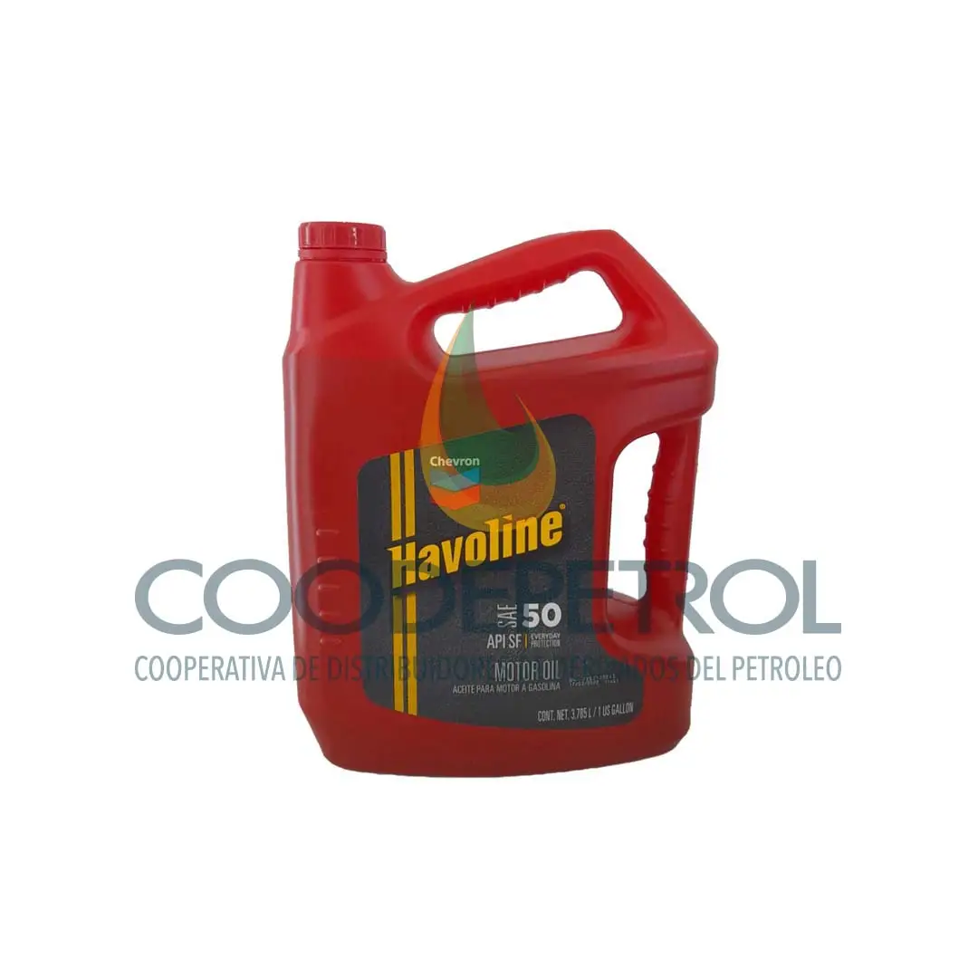 CHEVRON HAVOLINE SUPER MO SAE 50 SF CAJA 3 GAL  UG0418