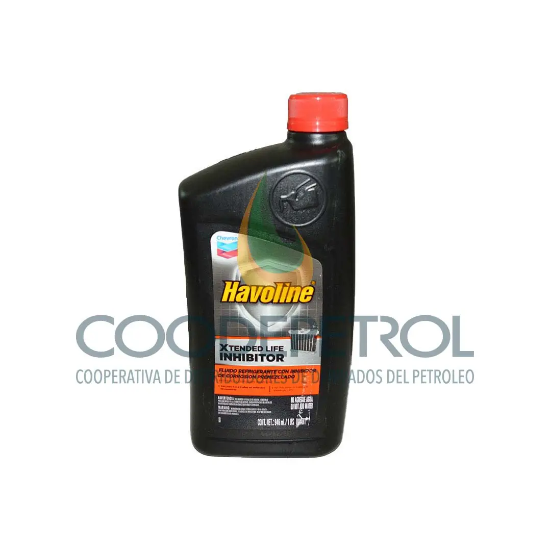 CHEVRON HAVOLINE XTENDED LIFE INHIBITOR CAJA 12 QT  FG0514