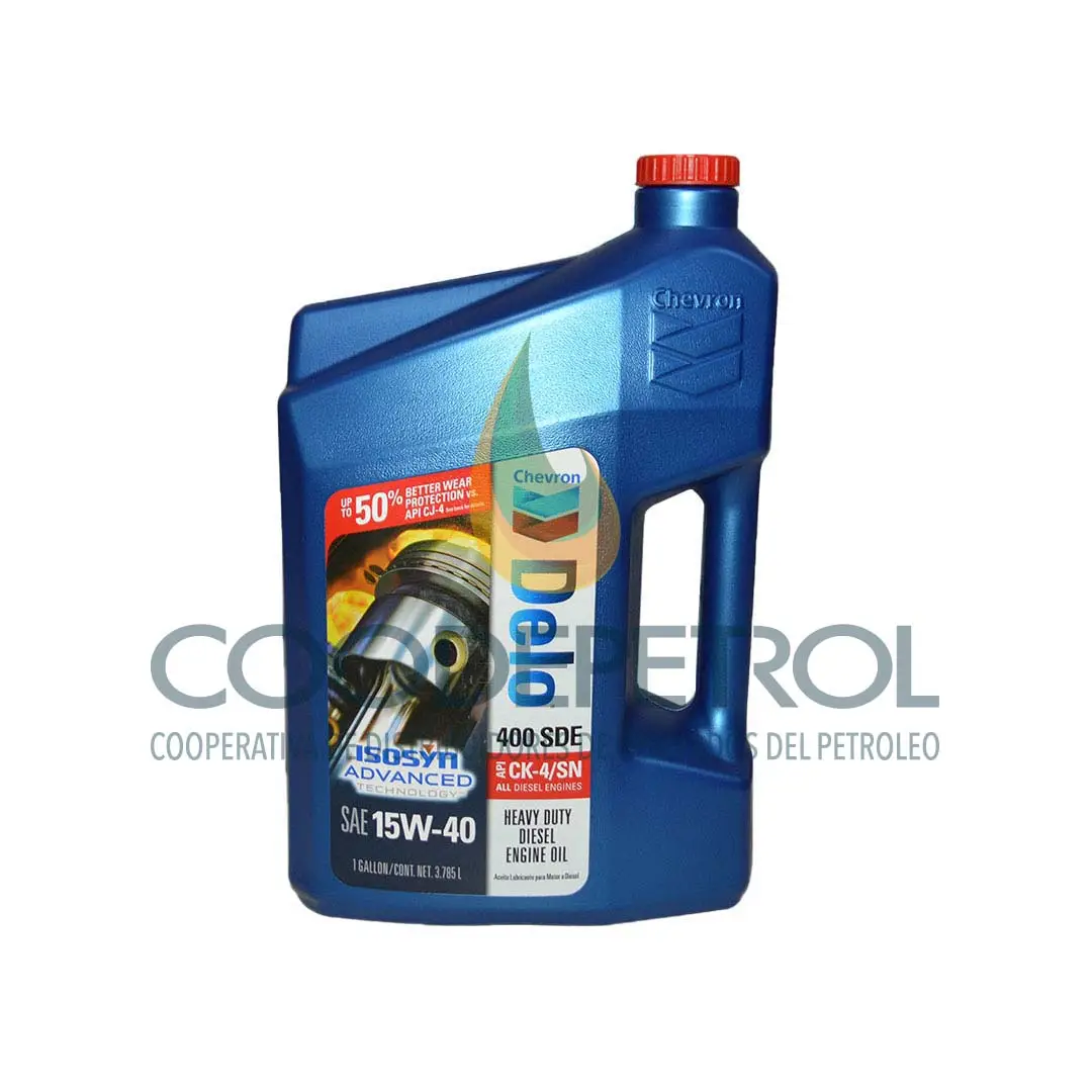 CHEVRON DELO 400 SDE 15W-40 CK-4  CAJA 3 GAL  D0422