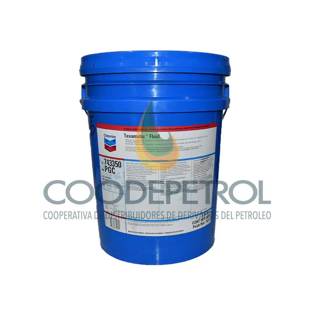 CHEVRON TEXAMATIC FLUID DEXRON IID 5  QUINTO  T0312